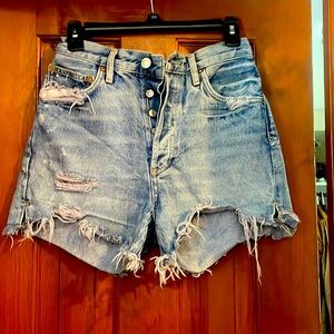 Agolde Jean shorts size 26 good condition